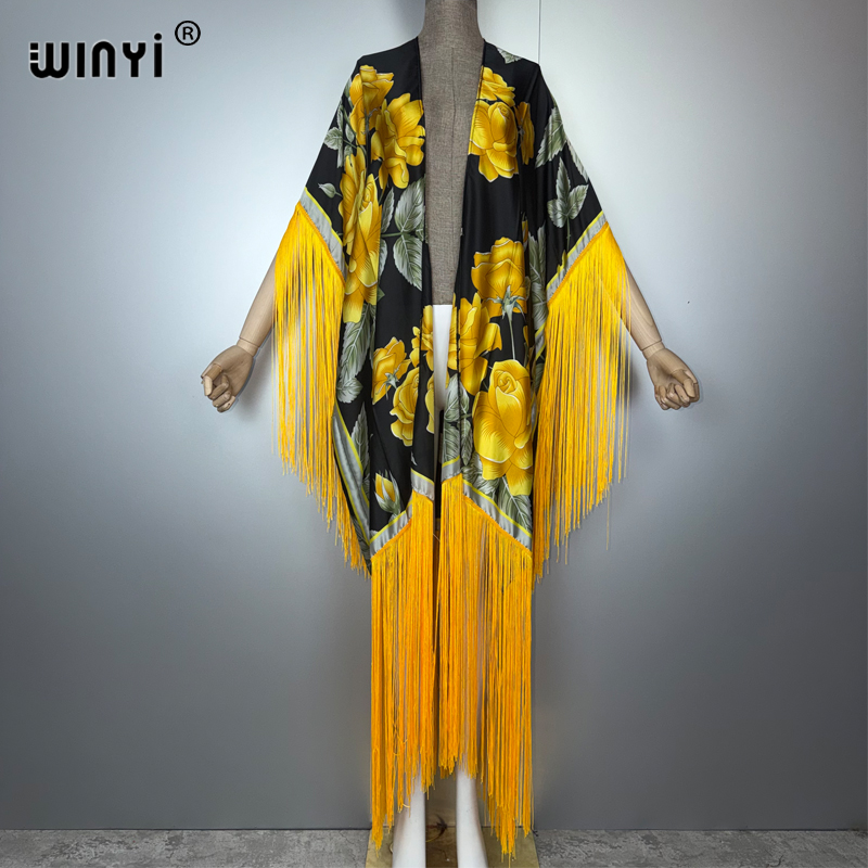 WINYI Africa Kimono Cover-ups  - Cover Up Kaftan recension och pris