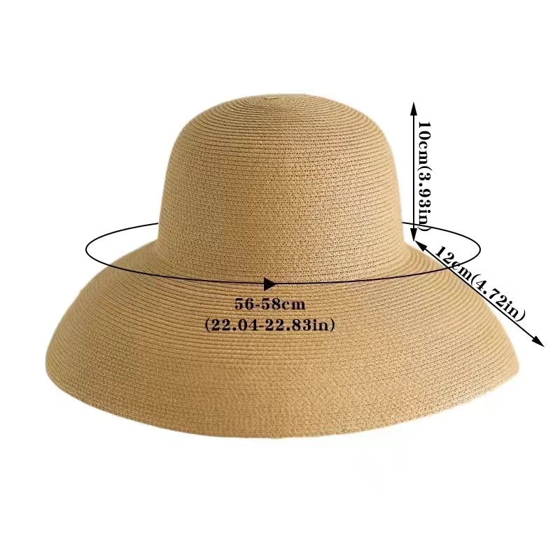 Floppy Wide Brim Summer Beach  - Hat Floppy Wide recension och pris